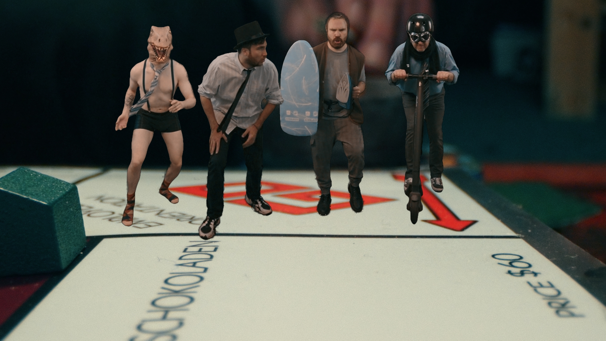I'm Not Cute, I'm Handsome - Corp. , Music Video, Directed by Pietro Venier Written and Directed by me, Pietro Venier Starring the CORP. members Assistant Director: Nikos Mpouyioukas Producers: Pietro Venier & Hani Hamza Production Designer and Script Supervisor: Karan Shriniketan Director of Photography: Hani Hamza